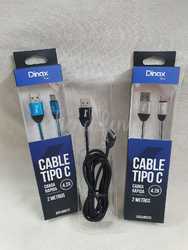 Cable USB tipo C 4.2A 2mts *55TC * (3133)