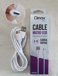 Cable USB v8 5.1A 2Metros (2825)