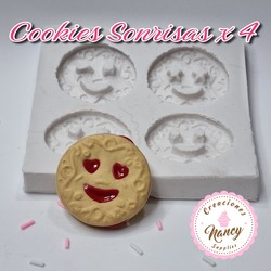 Cookies sonrisas x 4