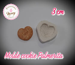 Molde cookie Palmerita