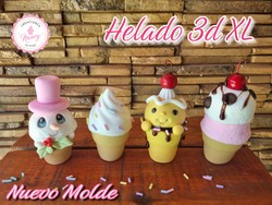 Molde Helado 3d XL