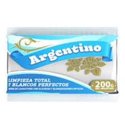 ARGENTINO Jabon BLANCO x 200 g (Caja Contiene 20 Unidades)