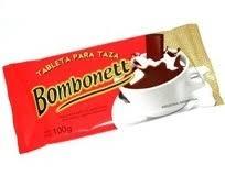 BOMBONET Chocolate Para TAZA x 100 g (Caja Contiene 26 Unidades)