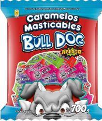 BULL DOG Caramelos Masticables x 700 g (Caja Contiene 12 Unidades)