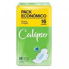 CALIPSO Toallas Femeninas Pack Eco x 16 Unidades (Bolson Contiene 25 Unidades)