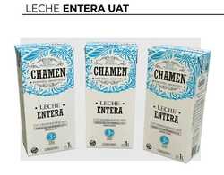 CHAMEN Leche ENTERA x 1 L (Pack Contiene 8 Unidades)