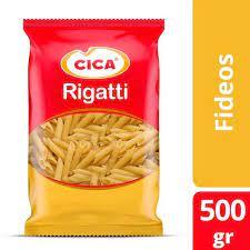 CICA Fideos RIGATTI x 500 g (Pack Contiene 15 Unidades)