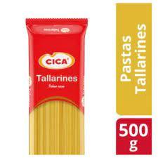 CICA Fideos TALLARINES x 500 g (Pack Contiene 20 Unidades)