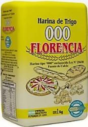 FLORENCIA Harina 000 x 1000 g (Pack Contiene 10 Unidades)