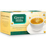 GREEN HILLS Te MANZANILLA x 25 saquitos (Pack Contiene 12 Unidades)