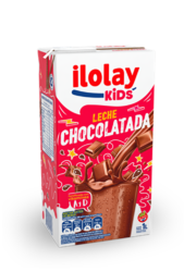 ILOLAY Leche Chocolatada x 1 L (Pack contiene 12 Unidades)