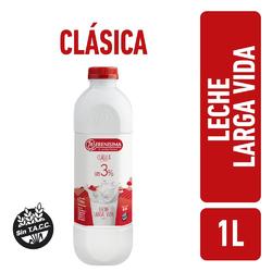 LA SERENISIMA Leche Entera 3% Botella x 1 L (Pack Contiene 6 unidades)