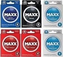 MAXX Preservativos x 3 (Caja Contiene 12 Unidades)