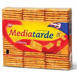 MEDIA TARDE Galletas Crackers x 306 g (Caja Contiene 14 Unidades)