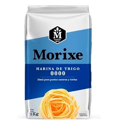 MORIXE Harina 0000 x 1 kg (Pack Contiene 10 Unidades)