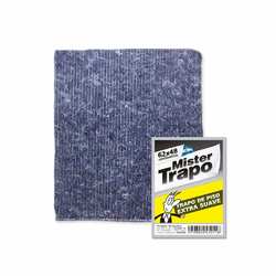 MR TRAPO Trapo de Piso GRIS 48 x 62 (Pack Contiene 12 Unidades)