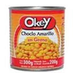 OKEY Choclo Amarillo en GRANO x 300 g (Pack Contiene 24 Unidades)