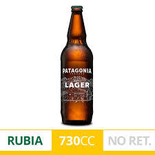PATAGONIA Cerveza HOPPY LAGER x 710 ml (Caja Contiene 6 Unidades)