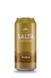 SALTA Cerveza RUBIA Lata x 473 ml (Pack Contiene 6 Unidades)