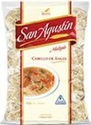 SAN AGUSTIN Fideos CABELLO DE ANGEL x 500 g (Pack Contiene 12 Unidades)