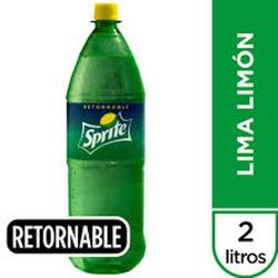 SPRITE Lima Limón RETORNABLE x 2 L (Cajón Contiene 8 Unidades)