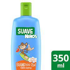 SUAVE Shampoo 2 en 1 SANDIA SURFER x 350 ml (Caja Contiene 12 Unidades)