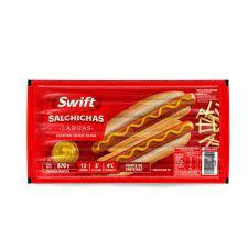 SWIFT Salchicha Panchera x 12 Unidades (Caja Contiene 10 Pack)