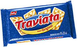 TRAVIATA Galleta Crackers x 101 g (Caja Contiene 48 Unidades)