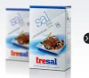 TRESAL Sal Fina Estuche x 500 g (Pack Contiene 24 Unidades)