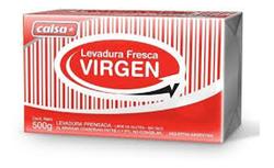 VIRGEN Levadura Fresca x 500 g (Caja Contiene 20 Unidades)
