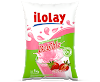 ILOLAY Yogur Bebible Descremado FRUTILLA x 900 ml (Bandeja Contiene 12 Unidades)