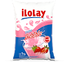 ILOLAY Yogur Bebible Entero FRUTILLA x 900 ml (Caja Contiene 12 Unidades)